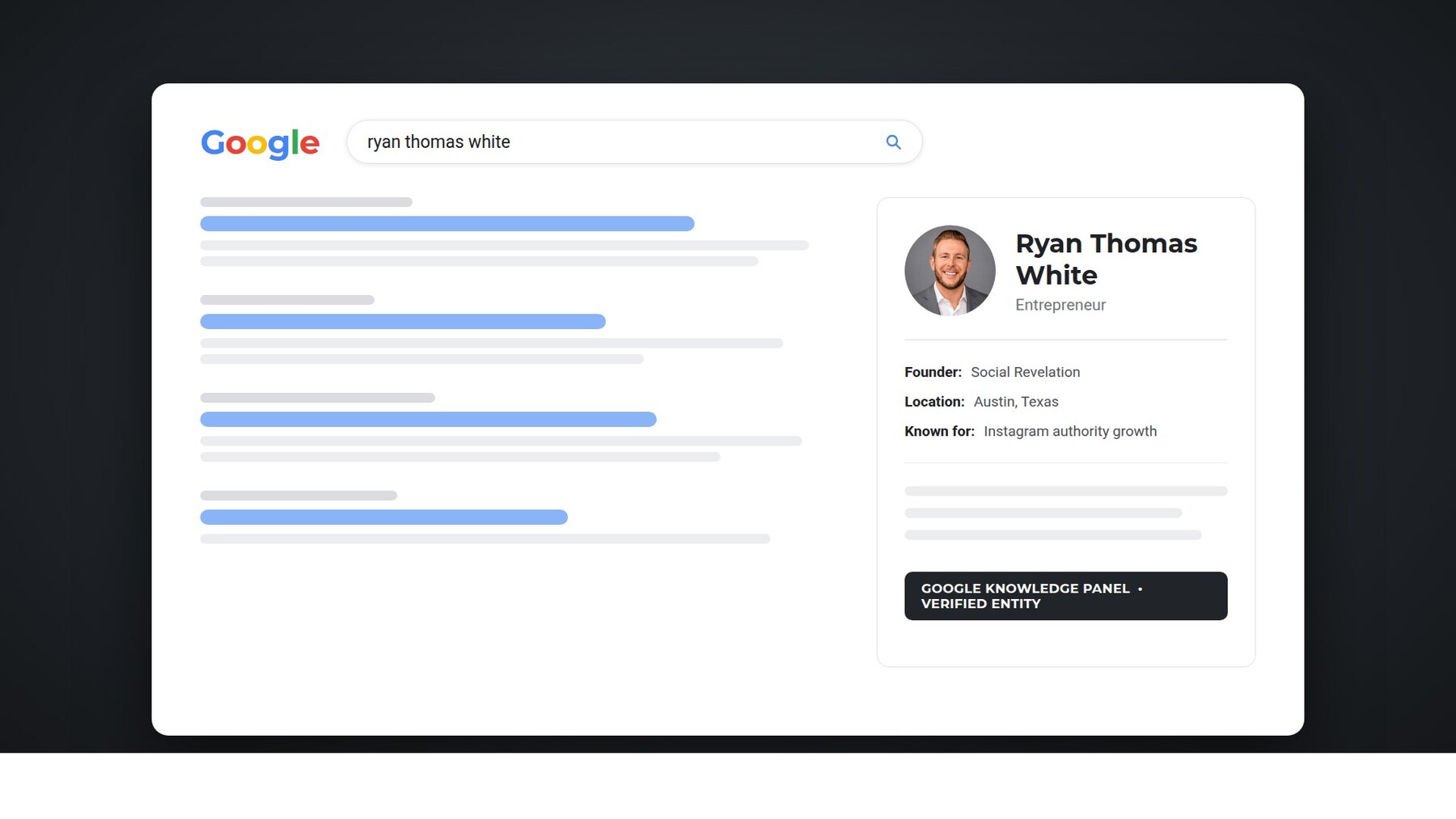 Entrepreneur Ryan White, founder of Social Revelation