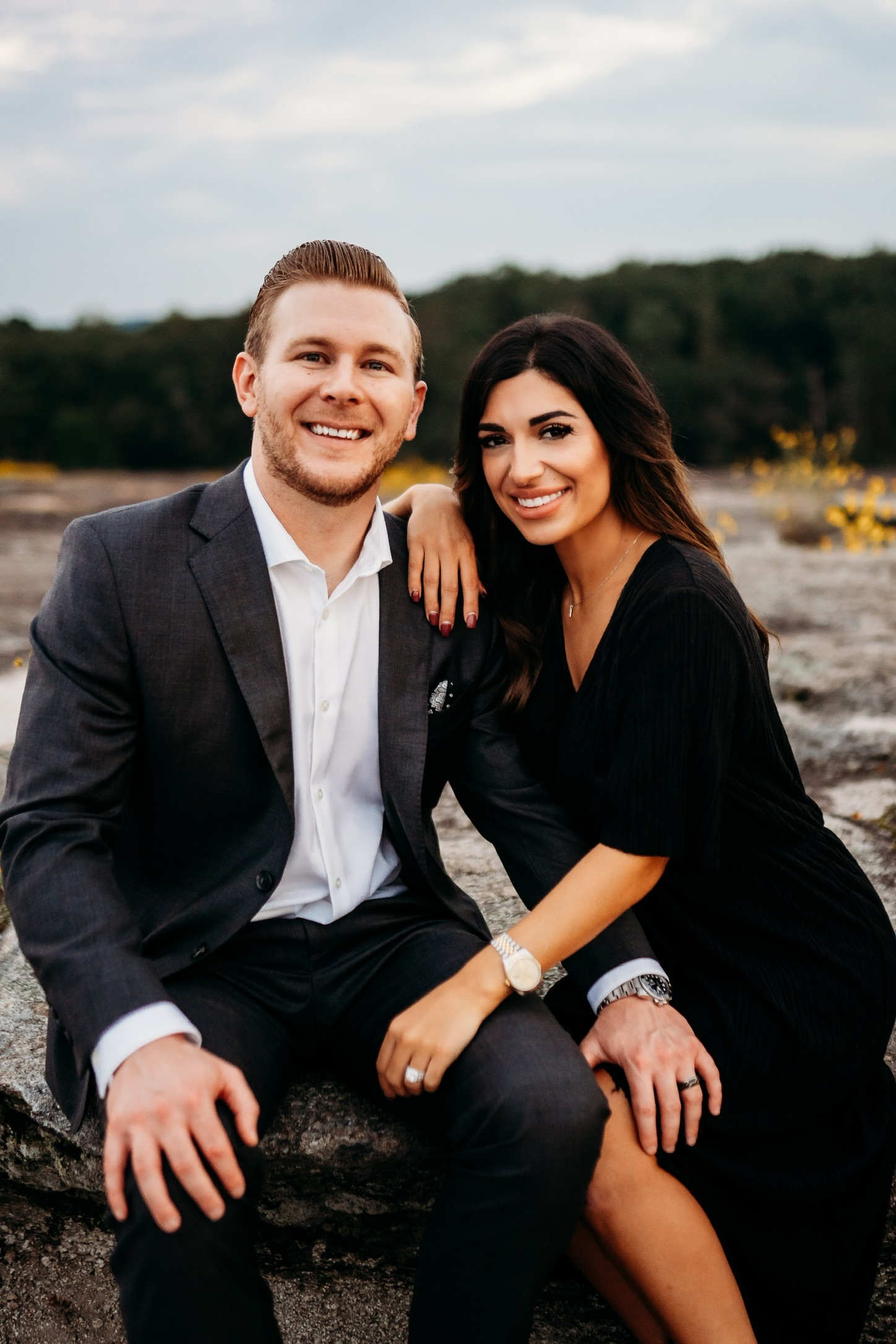 Entrepreneur Ryan White, founder of Social Revelation, with wife Nadia White