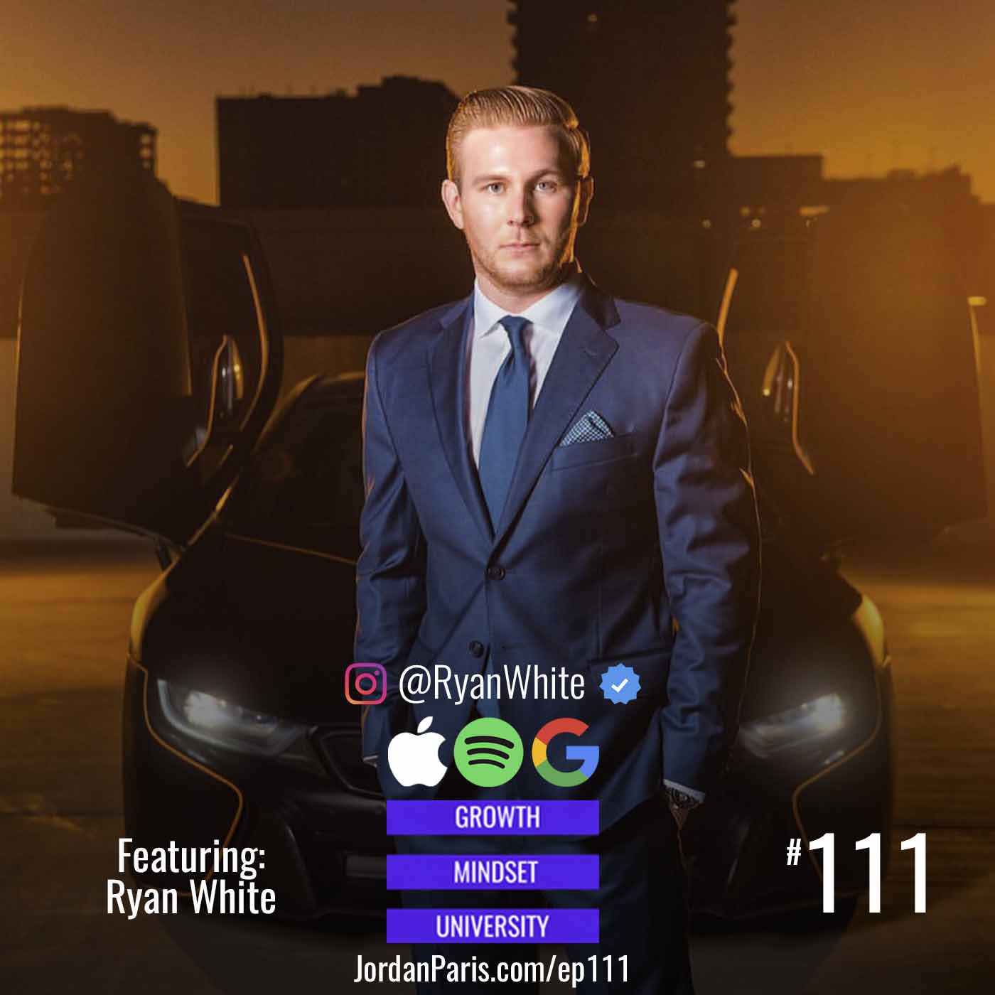 Entrepreneur Ryan White on Growth Mindset University with Jordan Paris