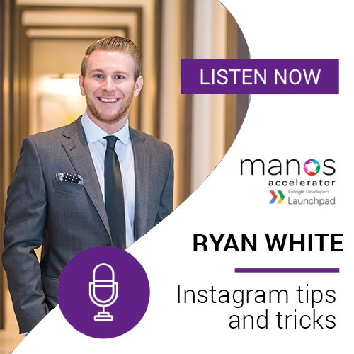 Entrepreneur Ryan White on the Manos Accelerator podcast